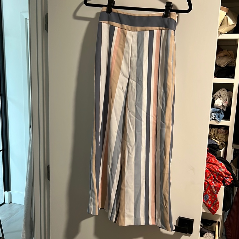 Express High Rise Cropped Culottes Size 0